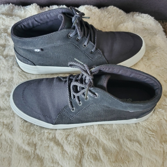 Sperry Crest Knoll Canvas Grey Shoes - Picture 3 of 10